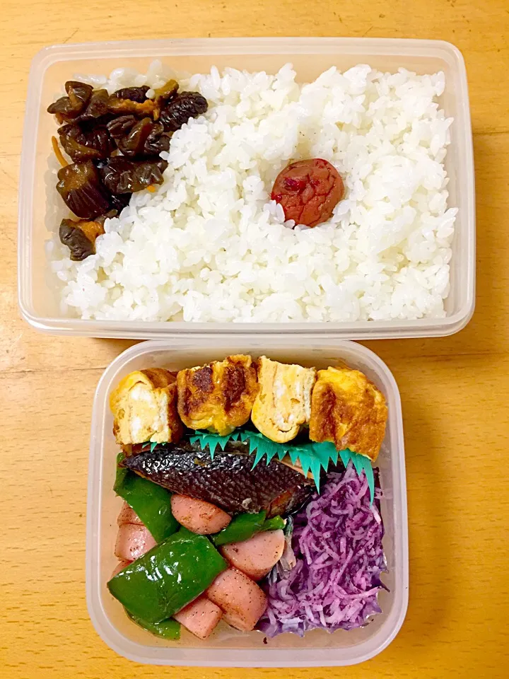 オットのお弁当|林とびぃさん