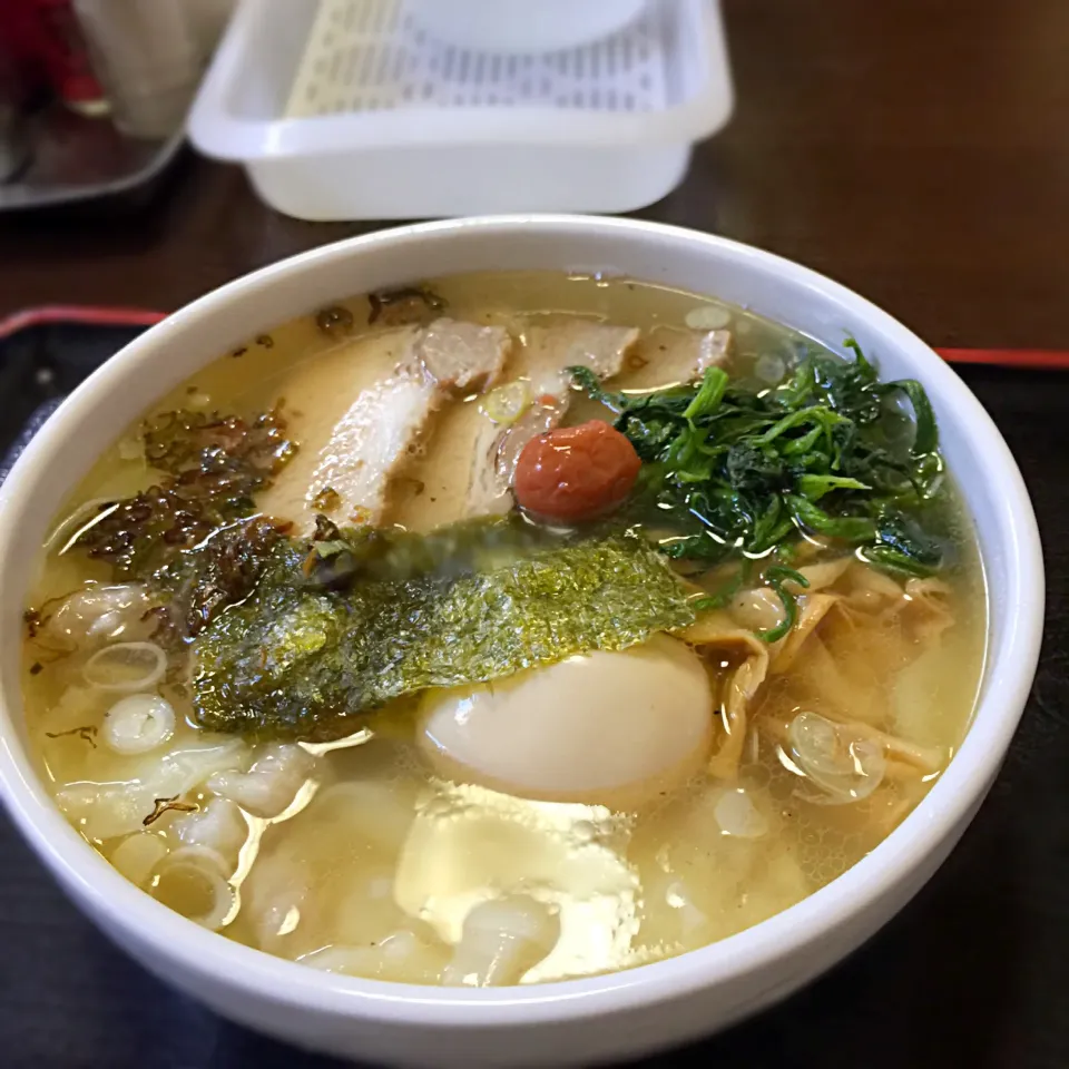 チャーシューワンタン（塩、太麺）*\(^o^)/*|まあん👽さん