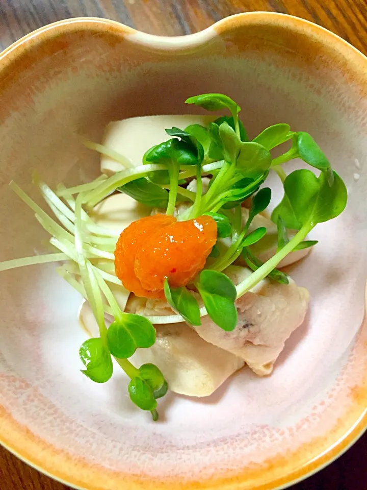 鮭の肝のポン酢かけ|旨辛ろ〜もん 無添加・手作りラー油さん