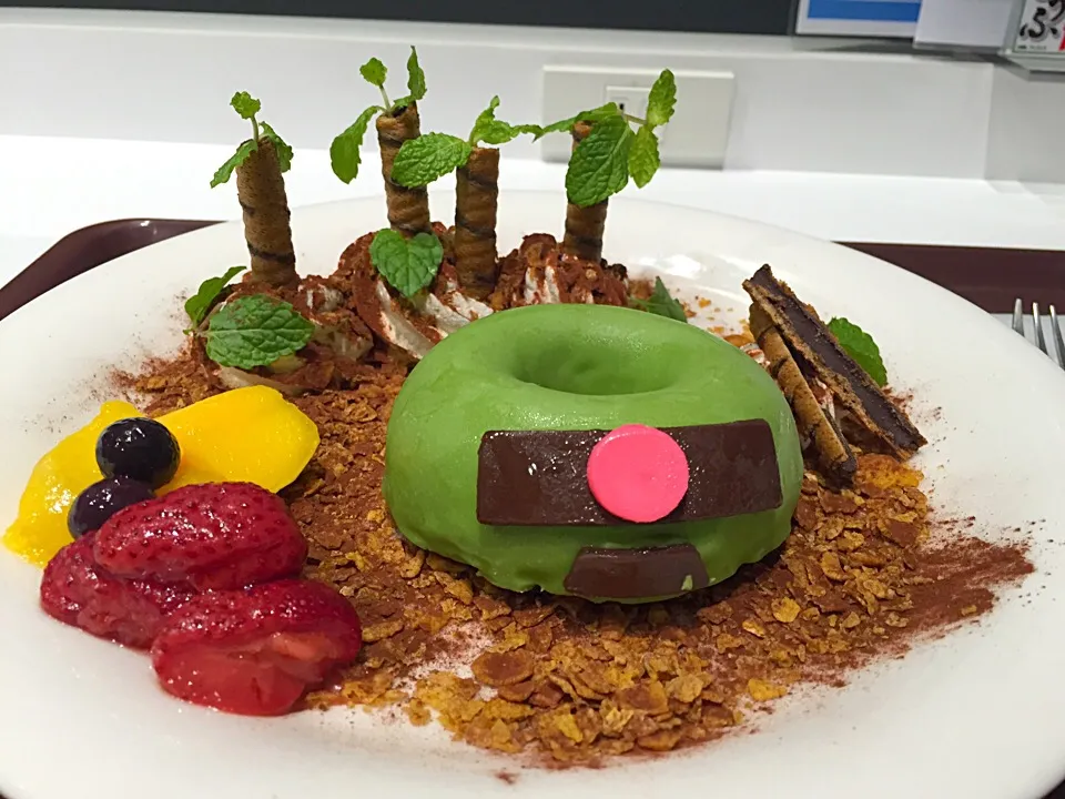 Dessert ZAKU plate ～フルーツ＆チョコレートソース添え〜|T. Wonderさん