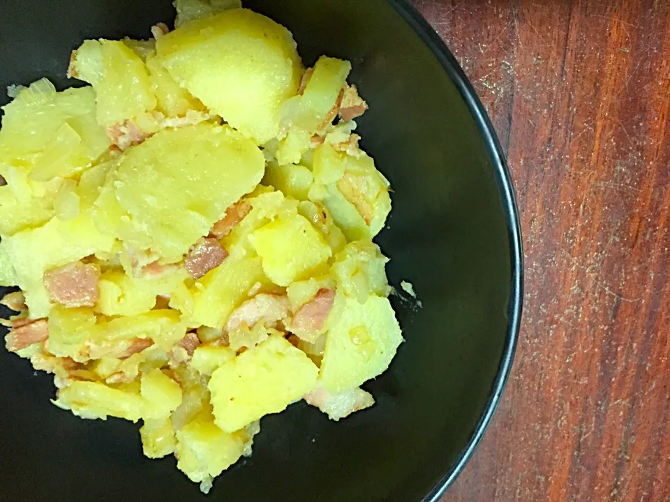 Potato salad w/bacon|Looknam Tanapornさん