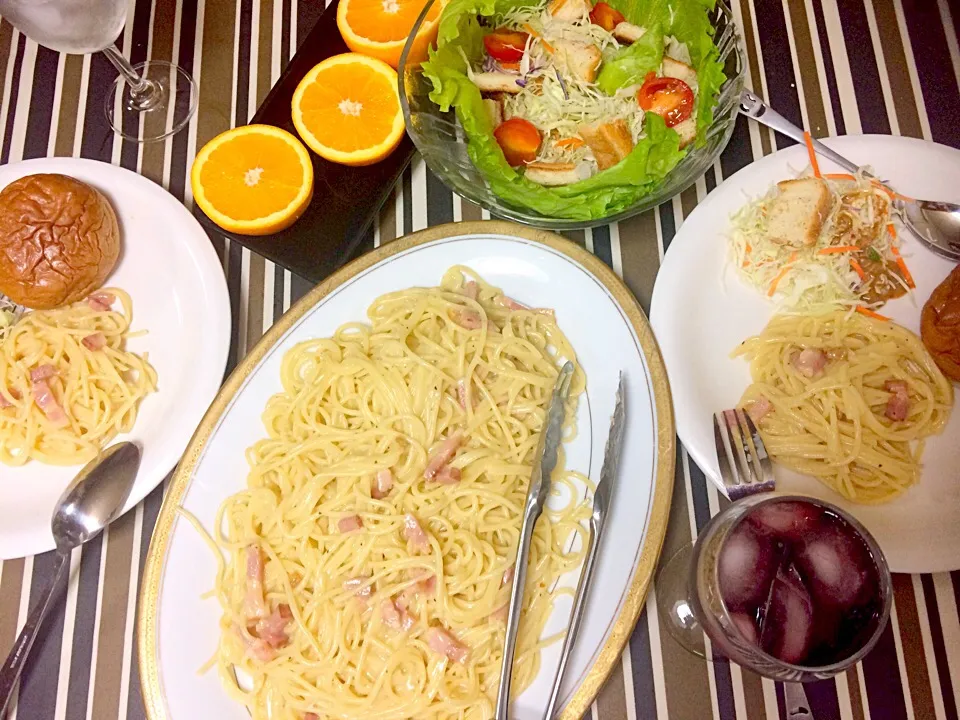 Dinner carbonara|Babyluv Cabrera Ocampoさん