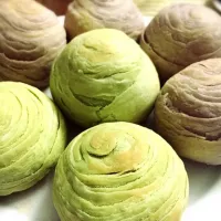 Flaky Spiral Taro Mooncake for upcoming Mid Autumn Festival|Dalisさん