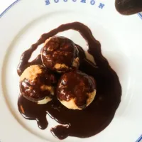 Snapdishの料理写真:Profiteroles from Bouchon|sooprcoolchicaさん