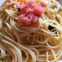 明太子パスタ|ともさん