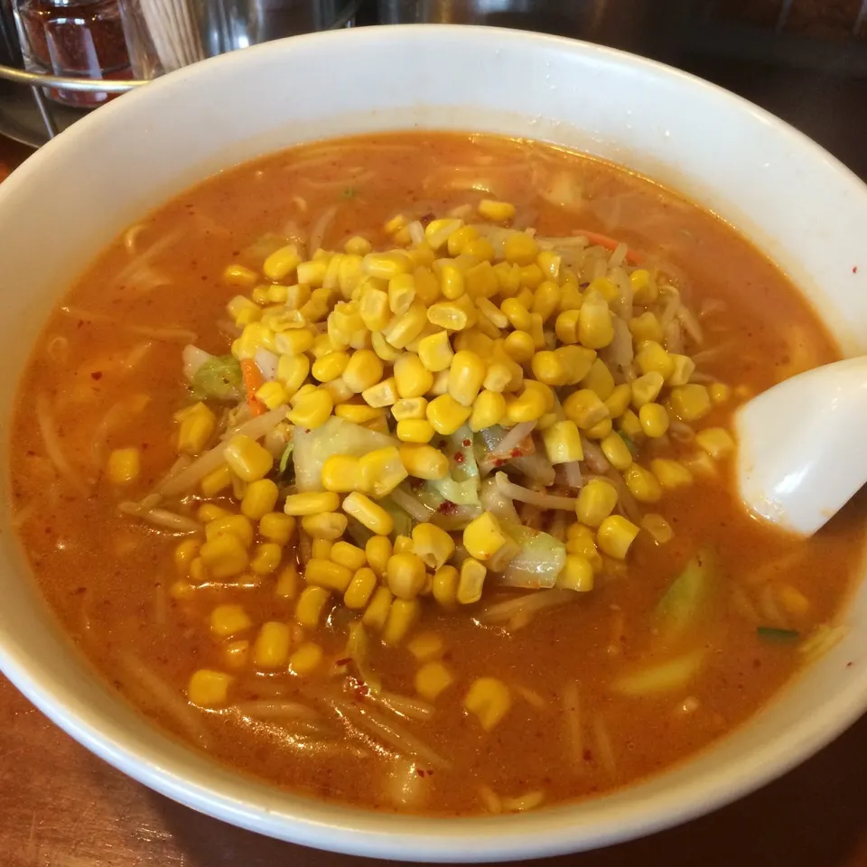 Snapdishの料理写真:辛味噌ラーメン✧|たけさん