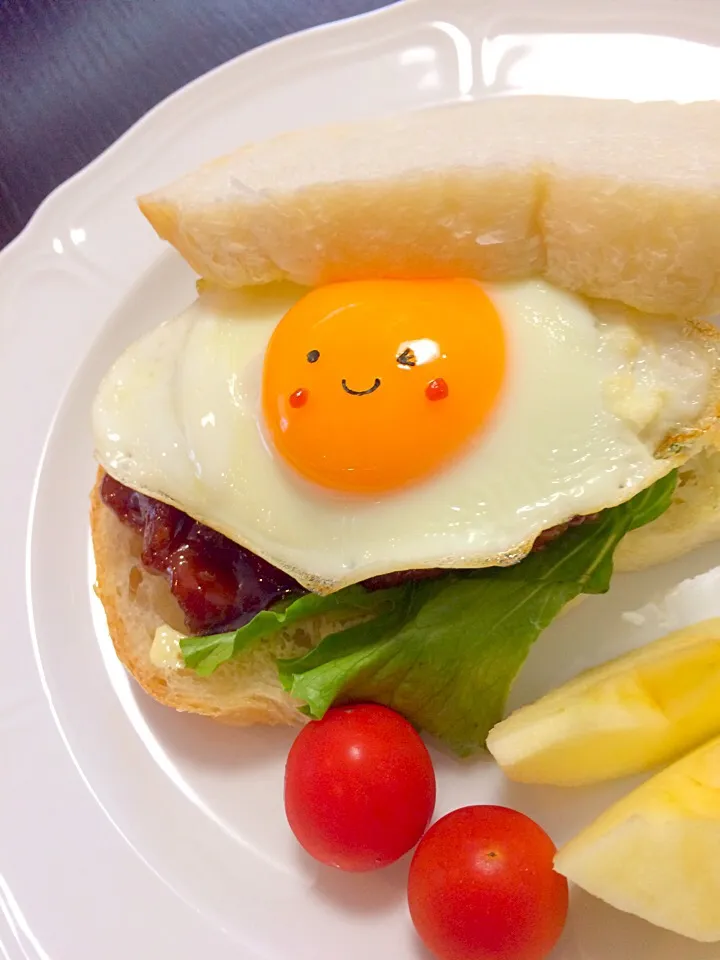 Snapdishの料理写真:照チキエッグサンド💕|ともさん