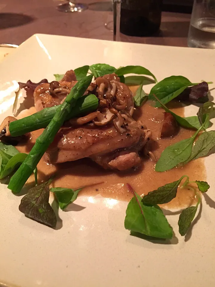 Snapdishの料理写真:chicken with porcini mushroom|Andaiさん