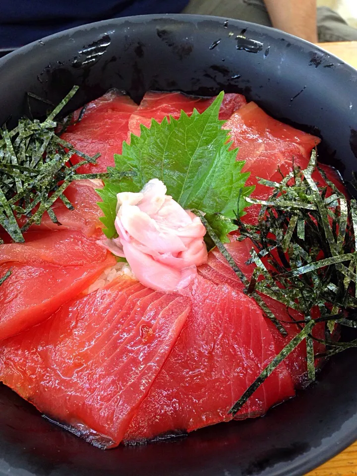 娘を誘って親子旅 9/19 焼津小川魚河岸食堂 マグロの漬け丼|あっこぷーさん