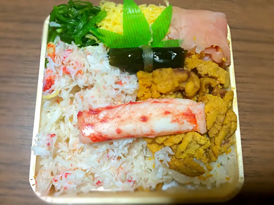 海鮮弁当＼(^o^)／|ゆりぞ。さん