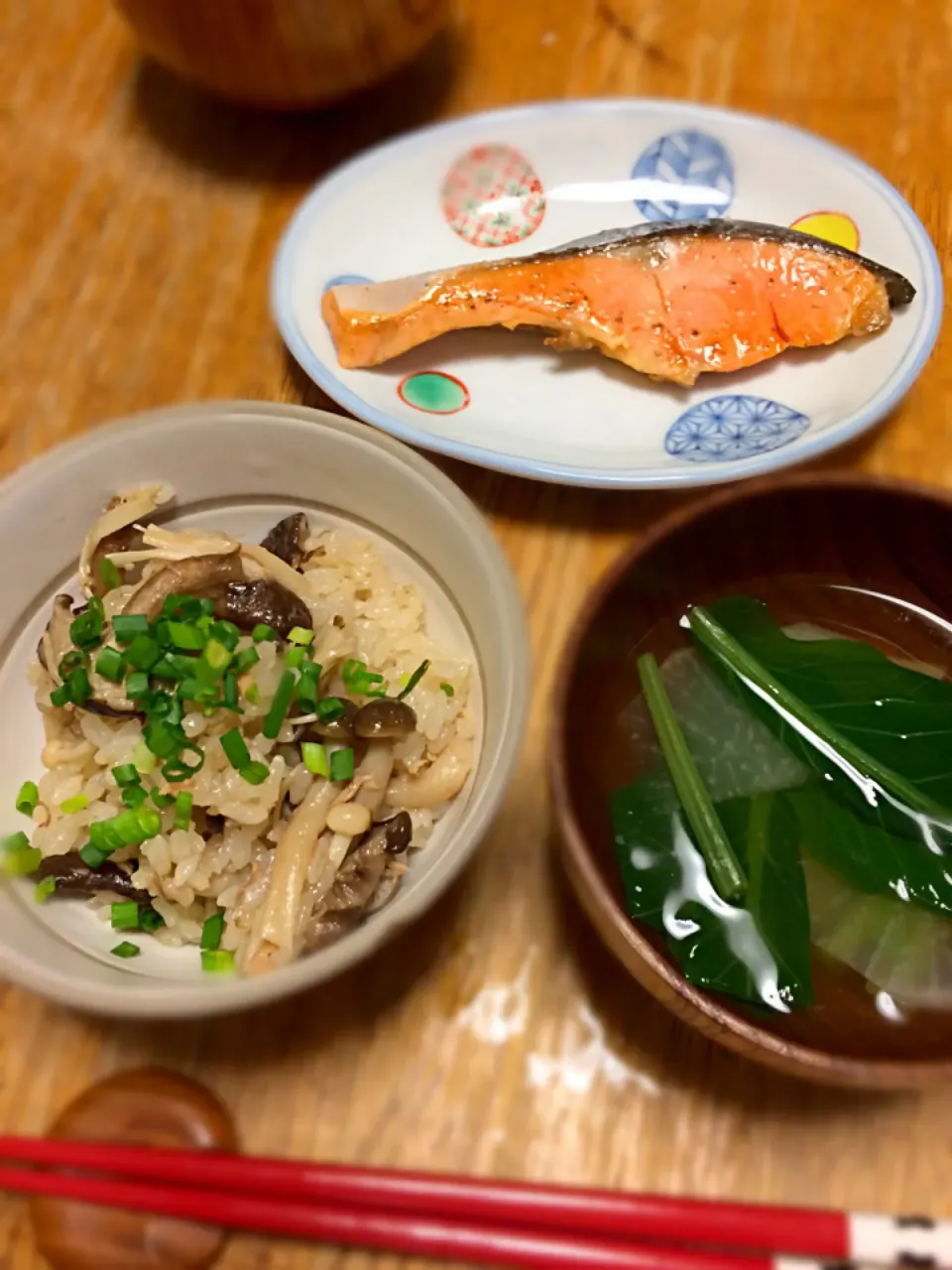 Snapdishの料理写真:きのこご飯|nao53さん