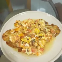 pangasius fillet with tomato and egg|Maricris Manalastasさん