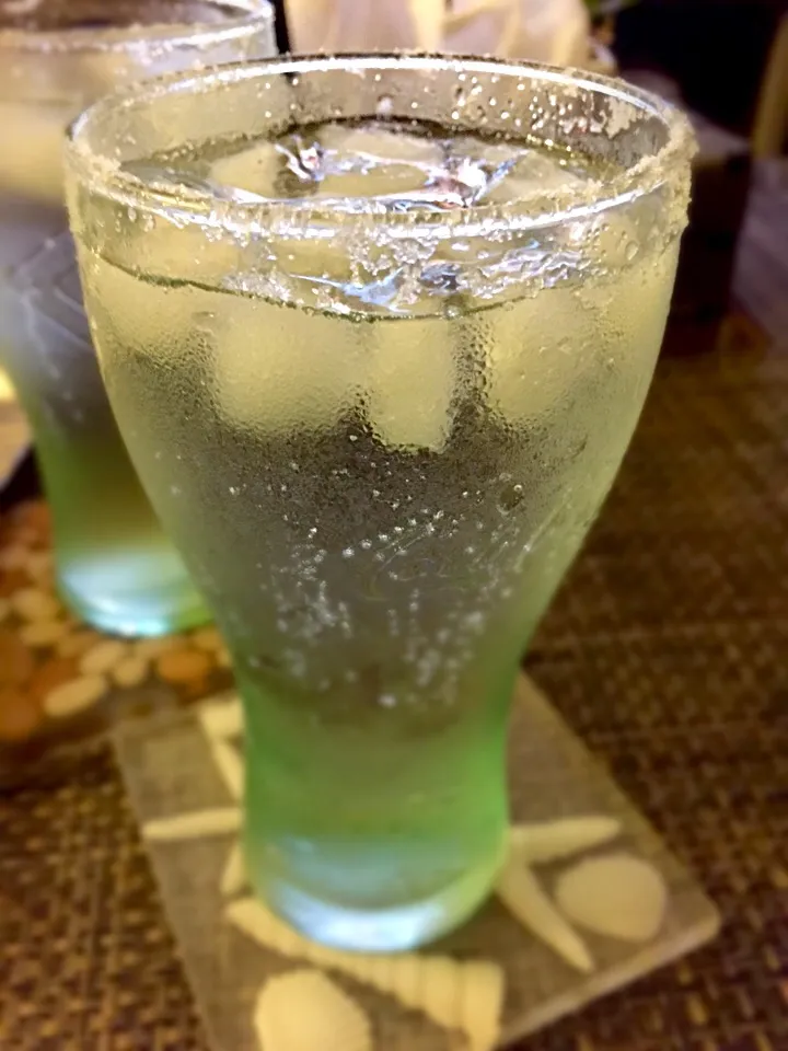 Snapdishの料理写真:Vodka+Cider+Soda.|あーいー🍚さん