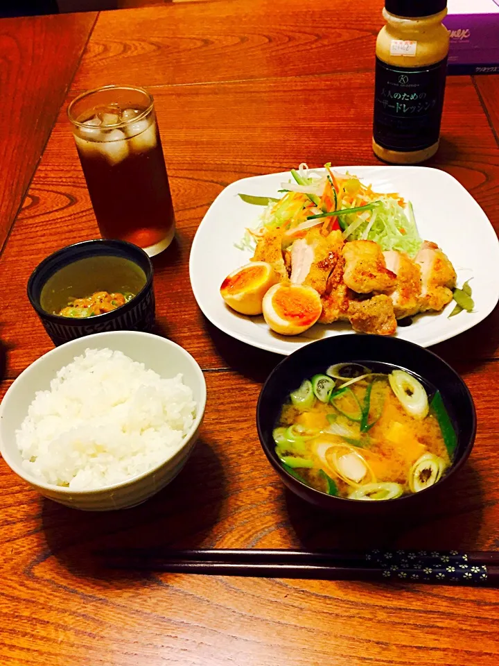 Snapdishの料理写真:バイト帰りの息子君の夕ご飯🍴|Kaoru Ichikawaさん