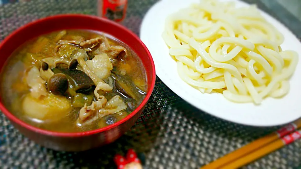 一番大好きな、きのこのつけ麺うどん♡|きまぐれせなちゃん。さん