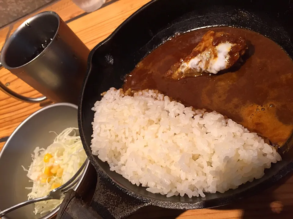 朝のスパイシーチキンカレー|LiNxさん