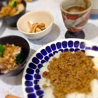 Snapdishの料理写真:作り置きな朝ごはん|Ryochinさん