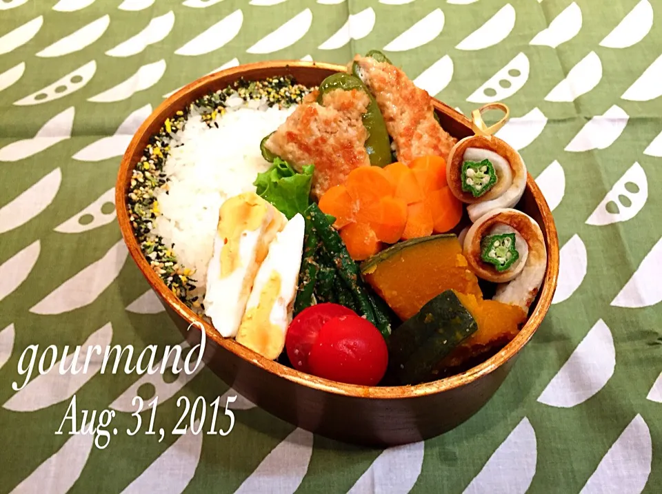 2015.8.31 息子お弁当♪|プーティさん