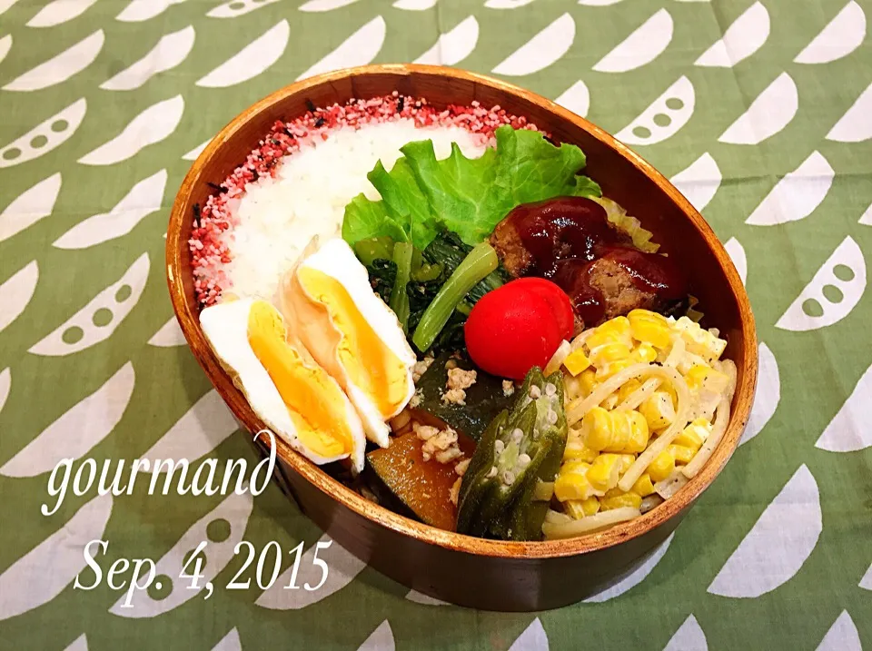 2015.9.4 息子お弁当♪|プーティさん