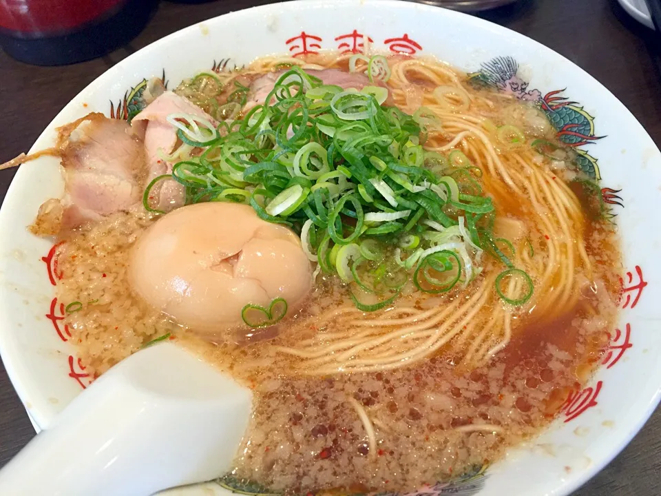 来来亭の味玉ラーメン|rucoさん