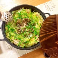 Snapdishの料理写真:白菜と豚肉のミルフィーユ|roselilyさん