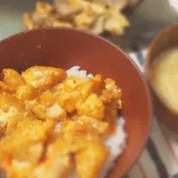 夜ごはん チリマヨ丼|chi-sanさん