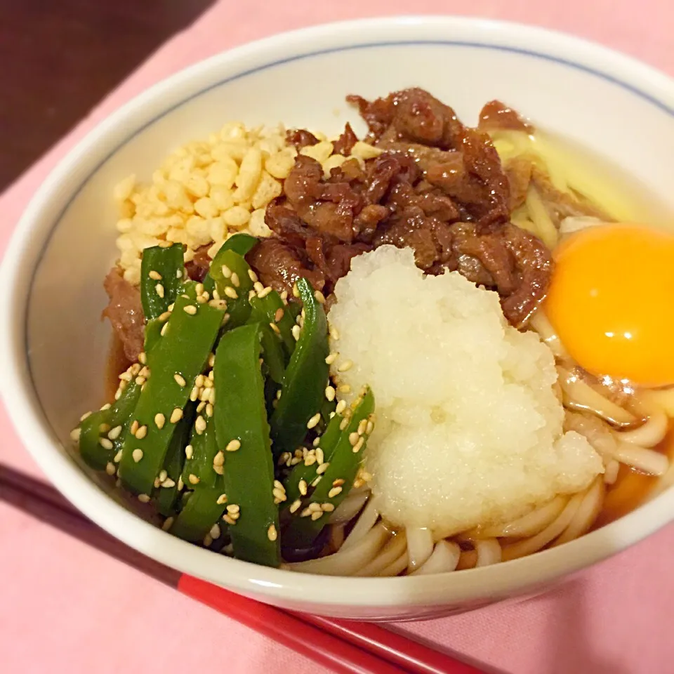 肉うどん|ももさん