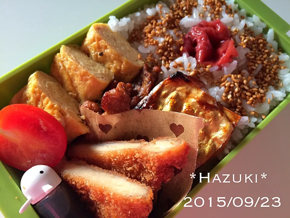 Snapdishの料理写真:高校生息子②弁当➡︎部活|Hazukiさん