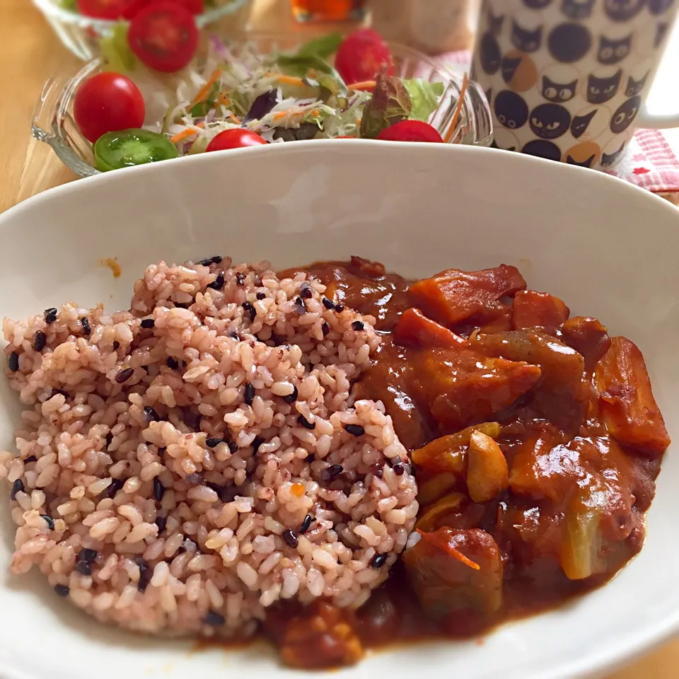 朝からカレー|りんごっちさん