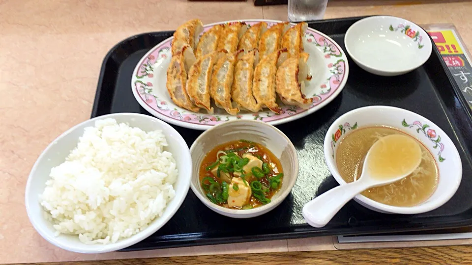 餃子定食|ケンケンさん