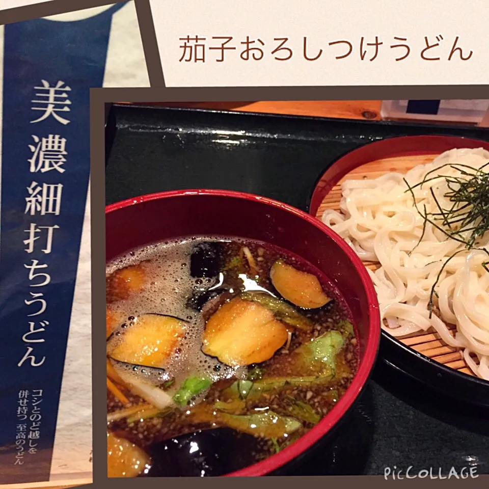 Snapdishの料理写真:茄子おろしつけうどん|nakko7777さん