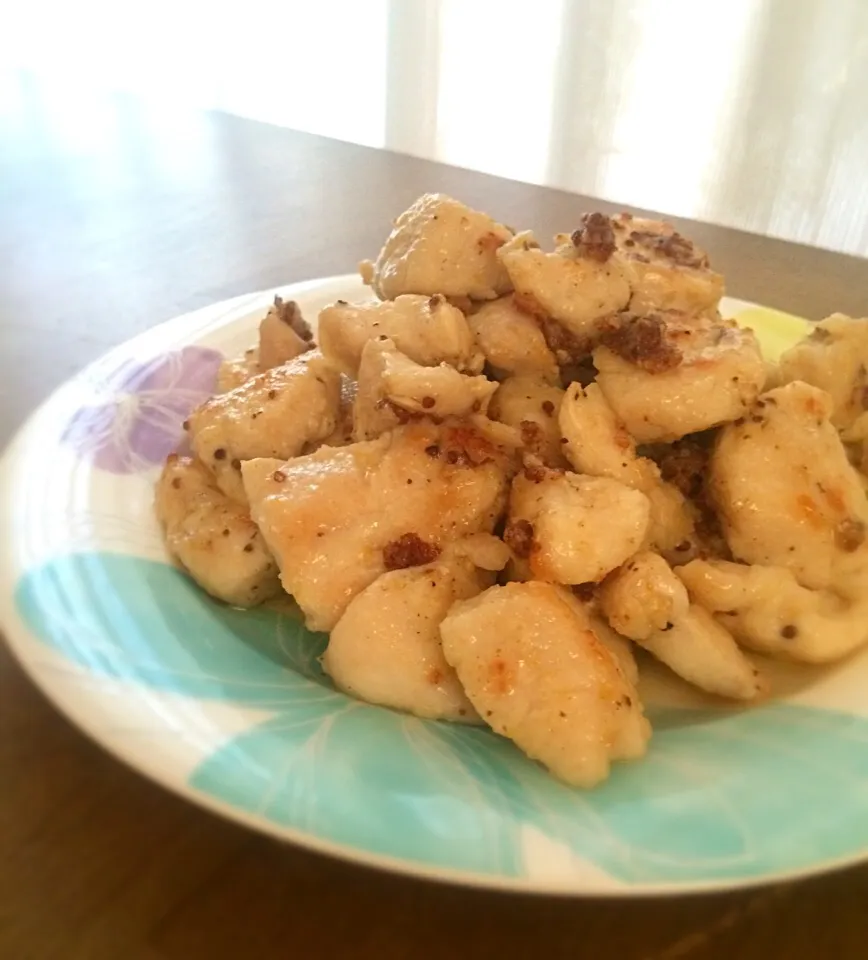 あゆ♡さんの料理 鶏胸キュン肉のマヨネーズソースあえ♡|acoさん