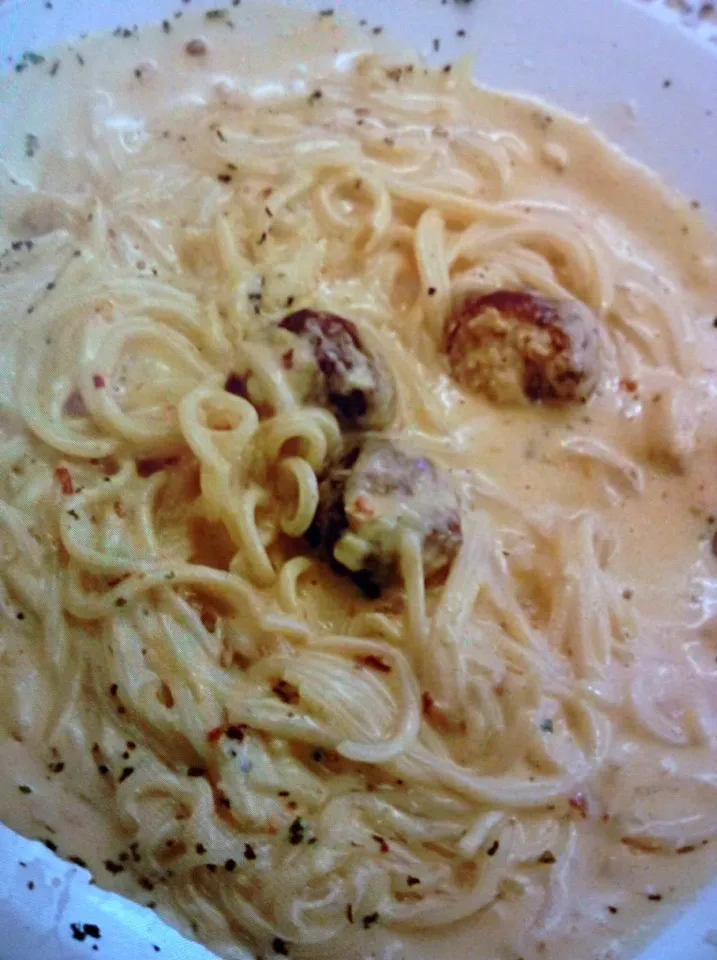 Spaghetti with meat balls|talal bさん