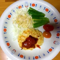 Snapdishの料理写真:豆腐ハンバーグ|あかねさん