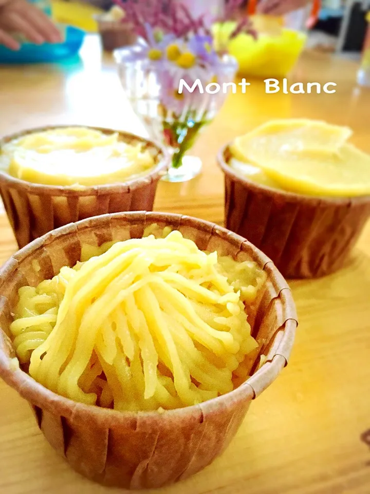 Snapdishの料理写真:マクロビMont Blanc|ゆなこさん