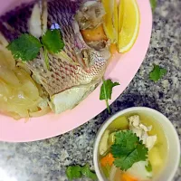 Snapdishの料理写真:เย็นนี้เท่านนี้นะขอร้อง|Pitchapha Kaewさん