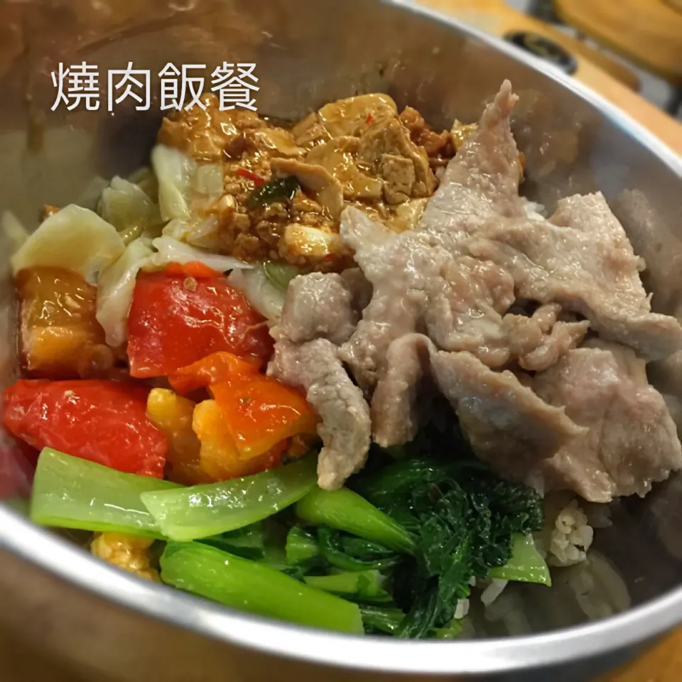 燒肉飯套餐|手牽手一起過好日子。さん