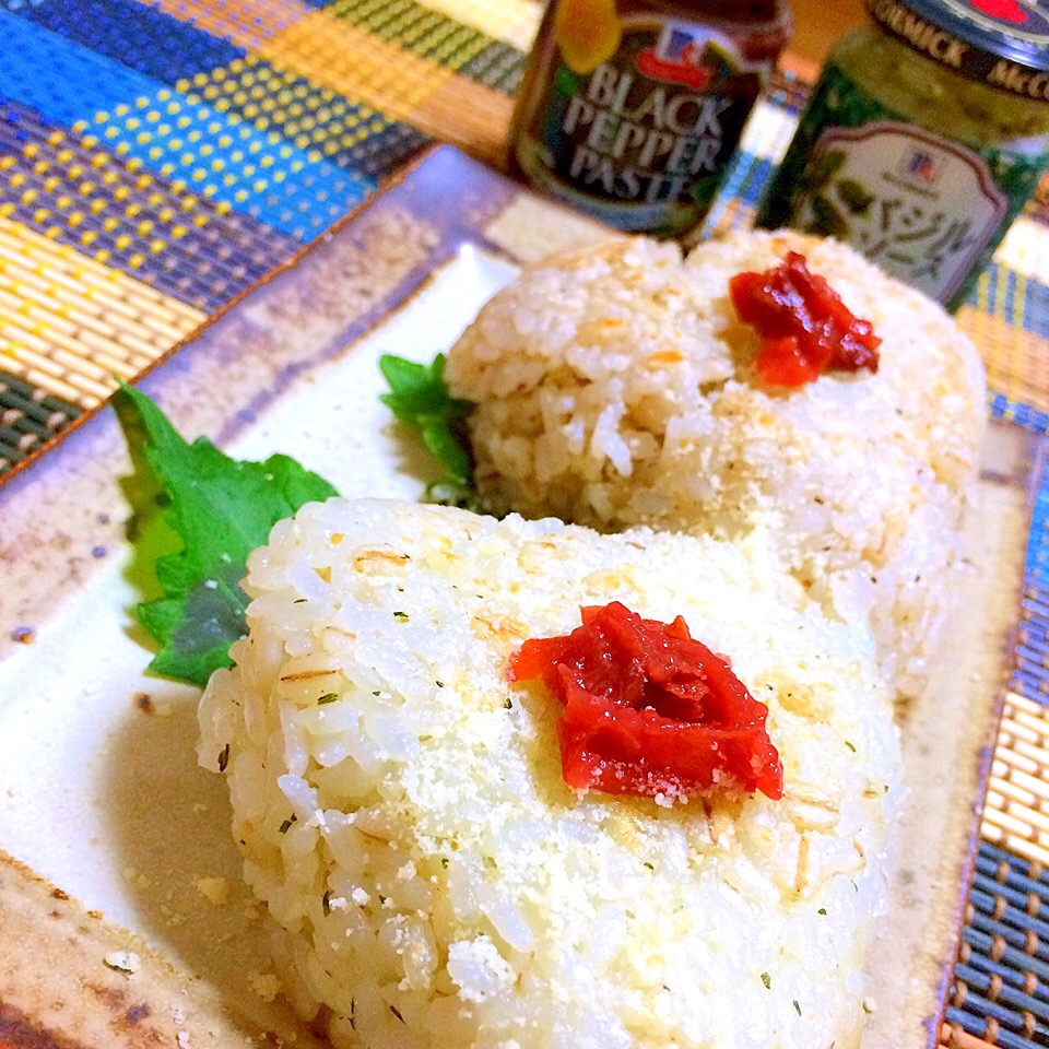 ユウキ食品様の調味料を使ったおにぎり