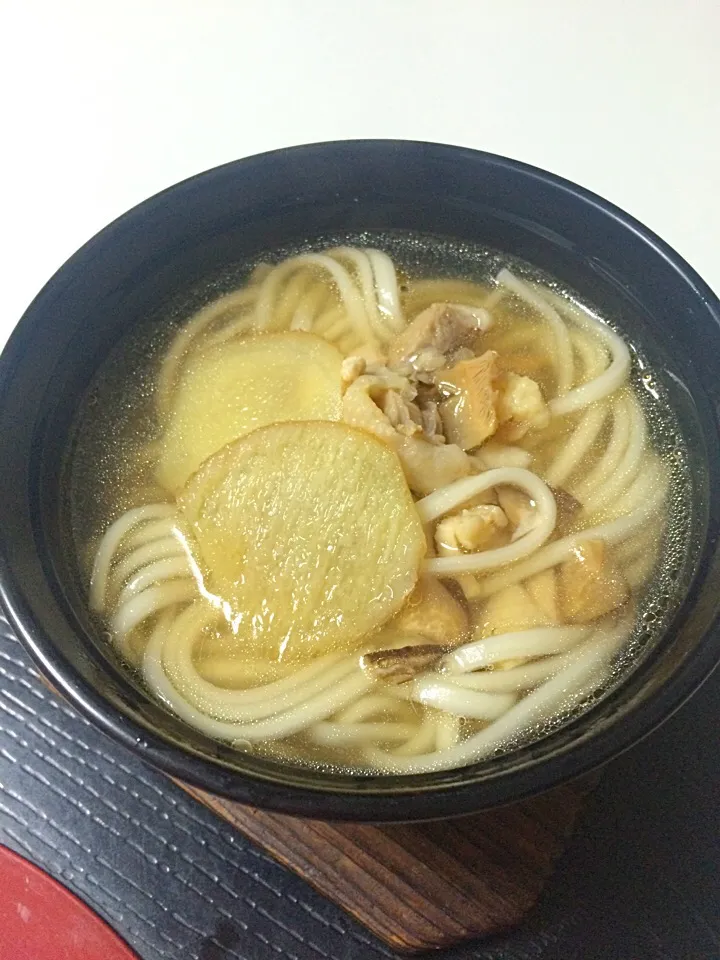 焼き鳥缶で！！激ウマうどん🍴|Ｍako☺︎さん