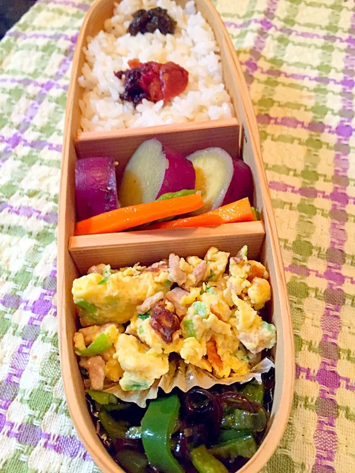 Snapdishの料理写真:今日の自分弁当|ココットさん