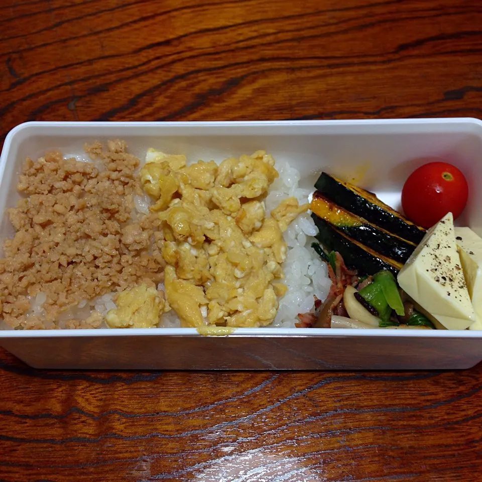 Snapdishの料理写真:9/24のお弁当|どくきのこさん