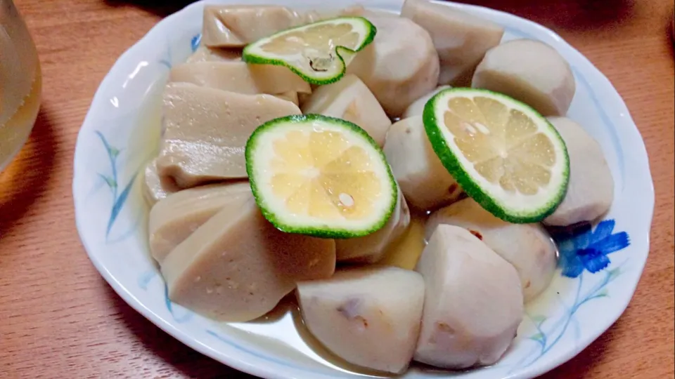 生麩と里芋の昆布茶煮|ななさん