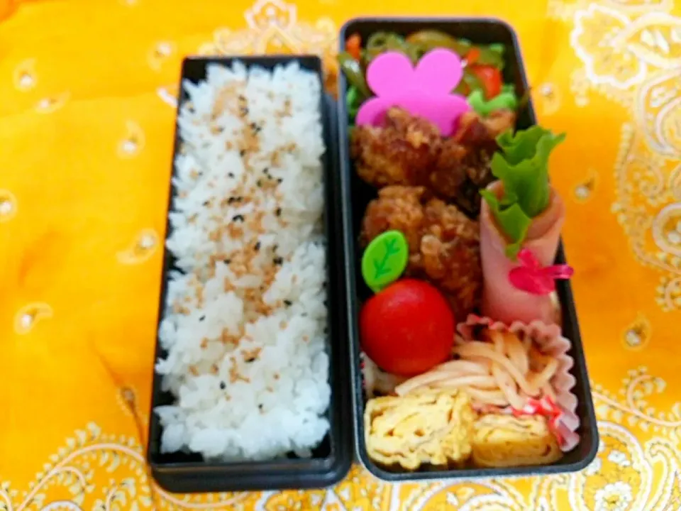 Snapdishの料理写真:久しぶりのお弁当|のりちゃんさん