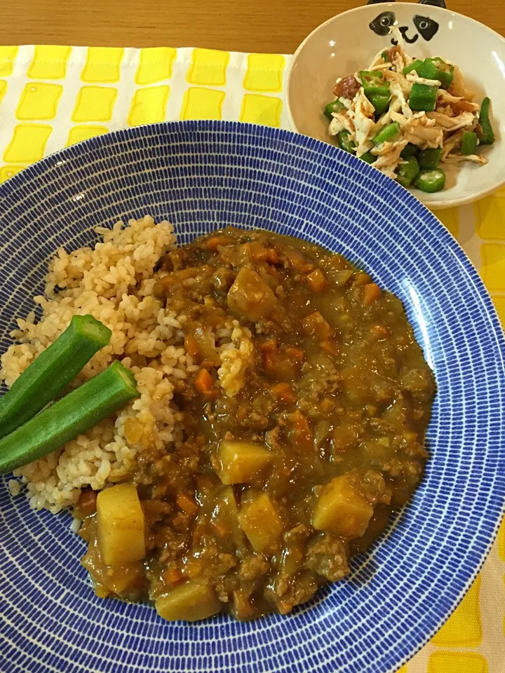 ひき肉カレー|ゆいもちゃんさん