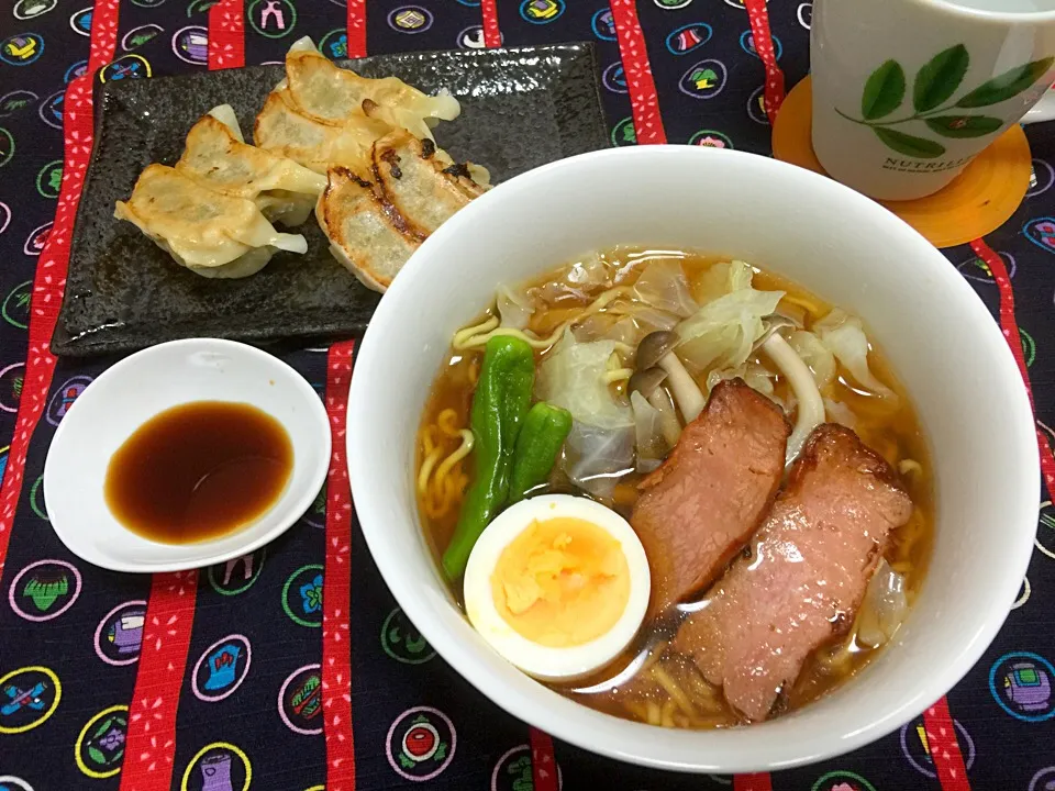 マルちゃん製麺定食|ささのはぱんださん