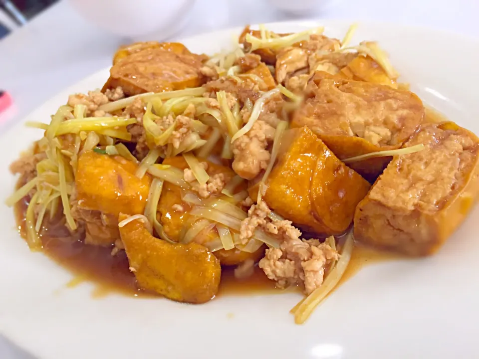 Tofu stir fried|Kim Pakinyさん