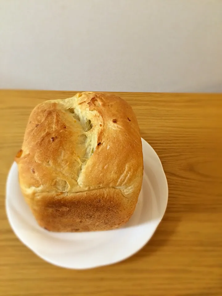 ひげ茶でコーンブレッド🐹🌽🍞|chiakiさん