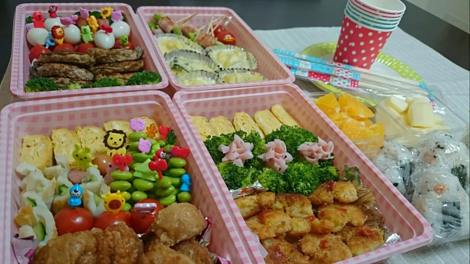 Snapdishの料理写真:運動会のお弁当|ゆきりん。さん