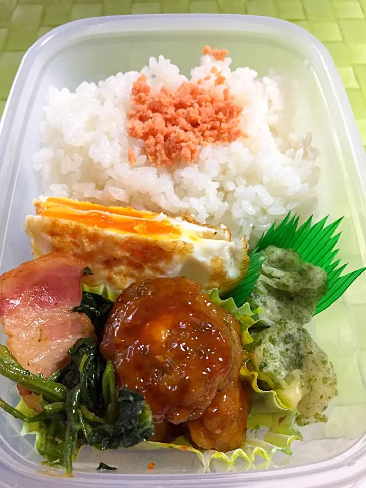 Snapdishの料理写真:DK1🍱94日目!!9/26旭コートで練習試合|cocoaさん