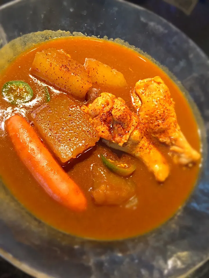 冬瓜入りチキンカレー ハラペーニョで激辛|takarkiさん